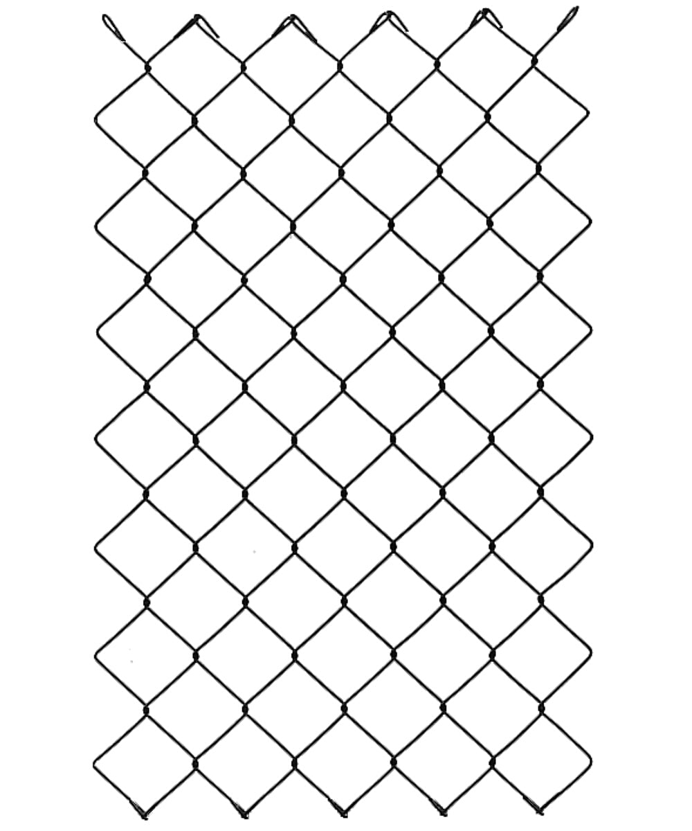 Diagonalgeflecht Galfan, Masche 50 mm