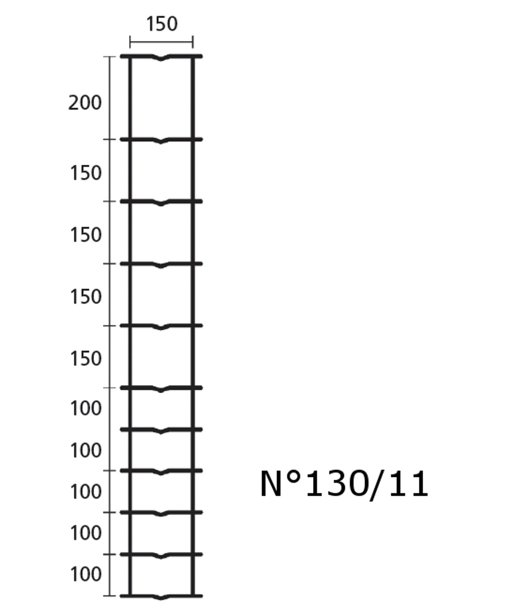 Treillis noué Ursus léger Zincalu