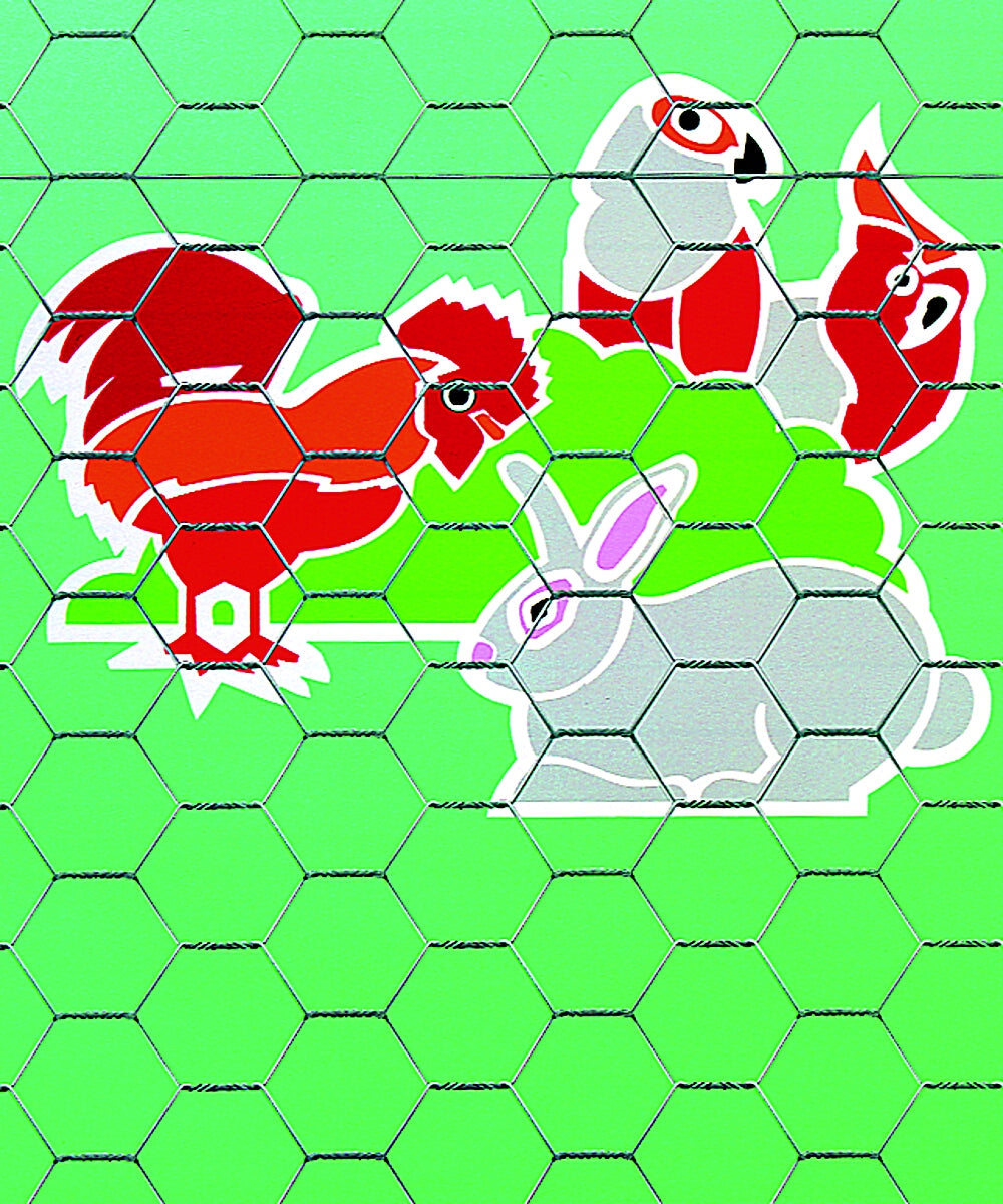 Grillage triple torsion zingué à chaud