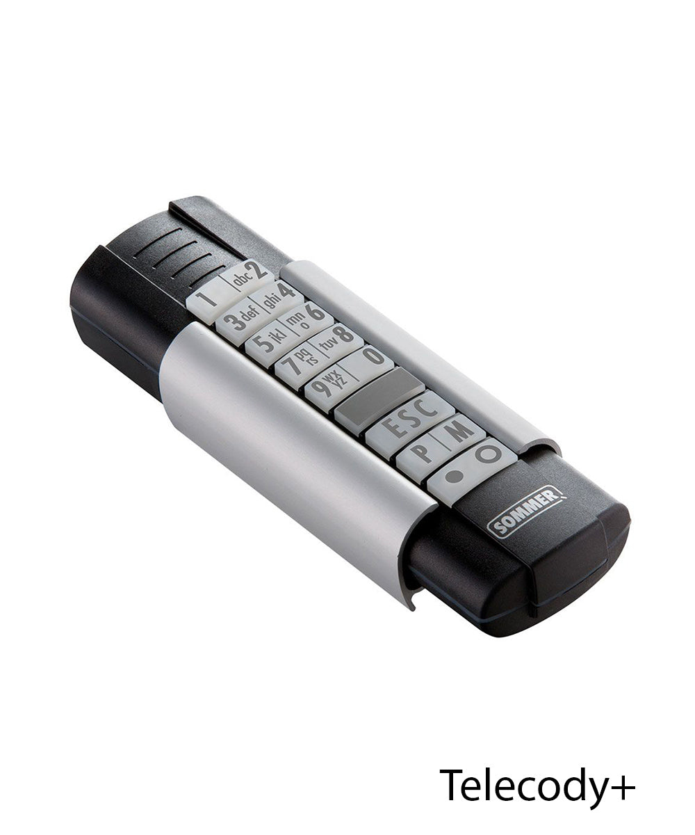 Digicodeur radio pour entraînements portes de garages Telecody+