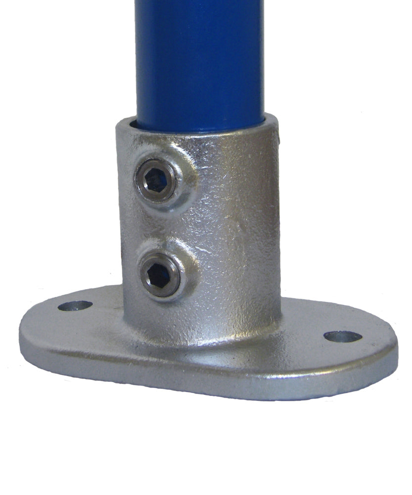 Plaque de base ovale