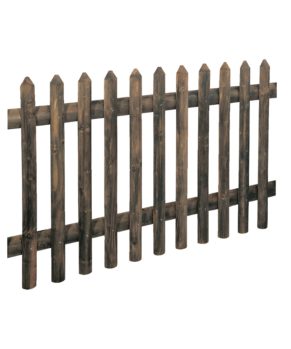 Palisadenzaun-Elemente in Tanne, druckimprägniert