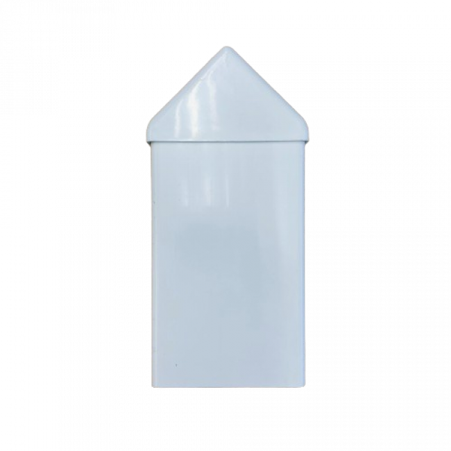 Latte en plastique PVC blanc