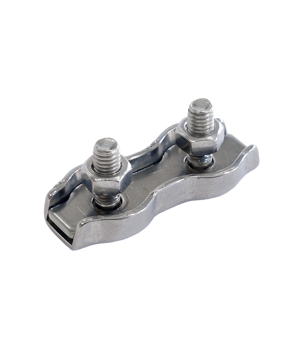 Duplexklemme rostfrei