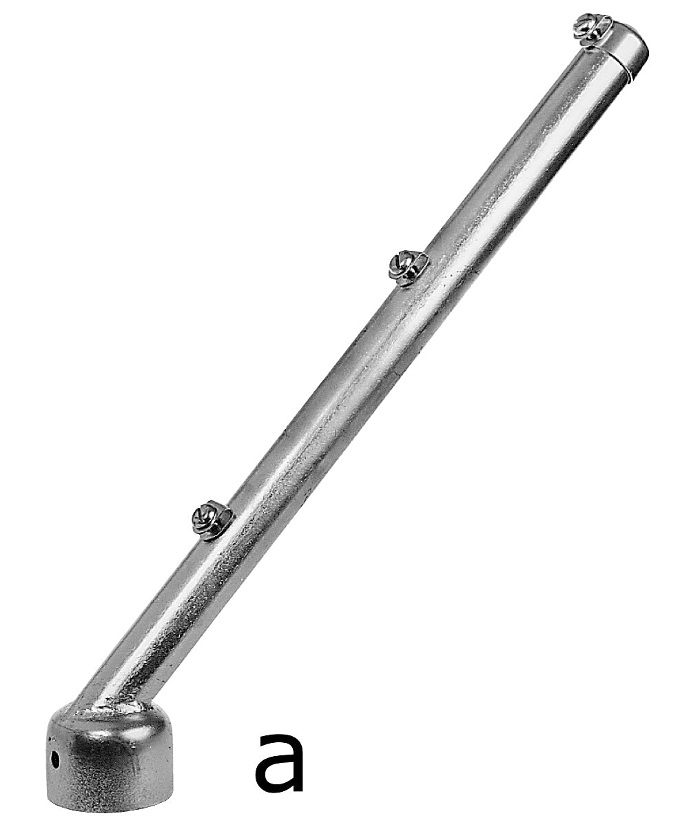 Flèche zingué au feu