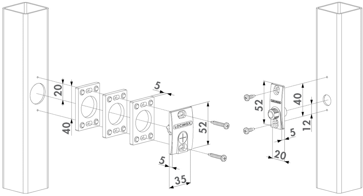 Positions-Überwachungssystem Gateswitch