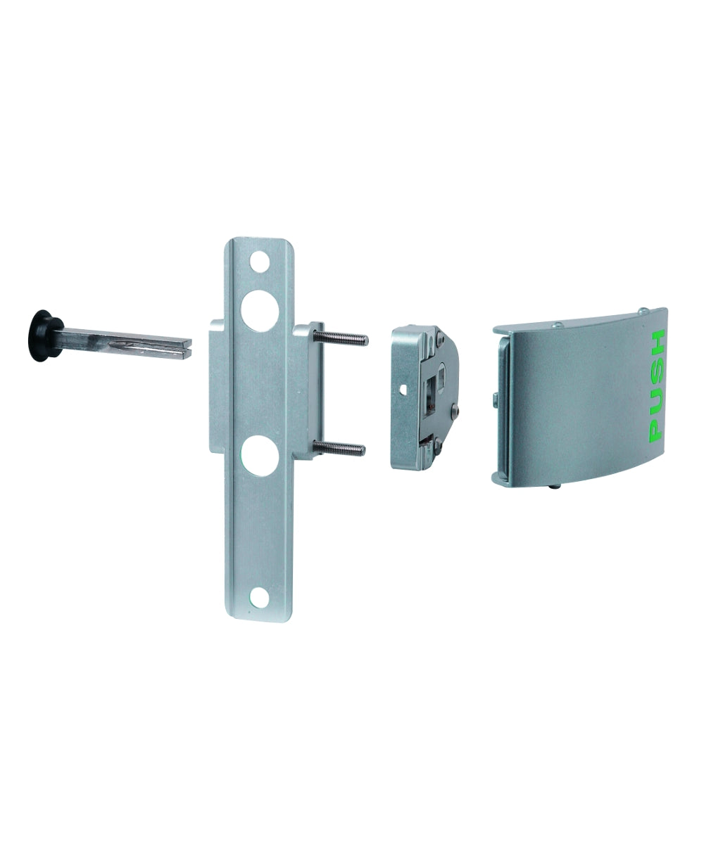 Push-Set / Panik Hebel aus Aluminium