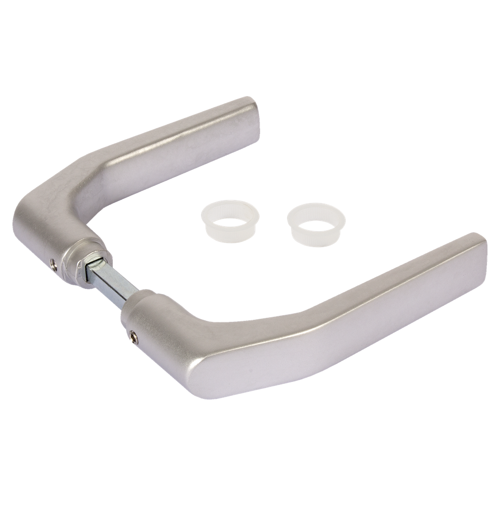 Paire de poignées en aluminium anodisé 3006J