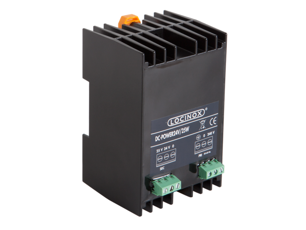 Alimentation électrique CC sécurisée 24 V et 25 V CC