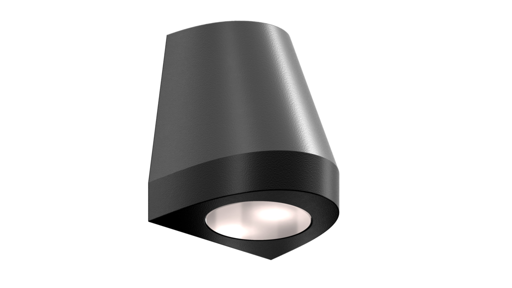 Éclairage murale architecturale en forme de cône Helios Cone