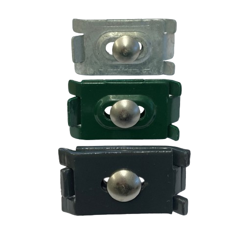 Eckverbinder für Doppelstabgitter 75x40x3 mm