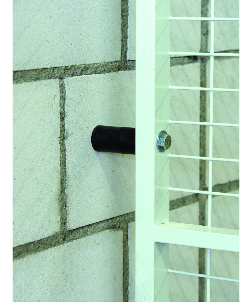 Gittertrennwand Wandanschluss-Set