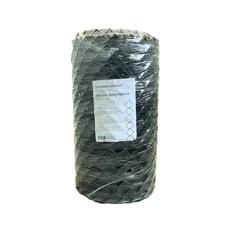 Diagonalgeflecht plastifiziert, Masche 40 mm