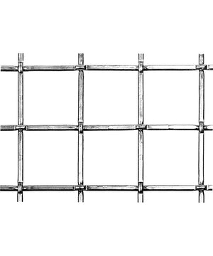Grillage étampé en fil de fer rond clair
