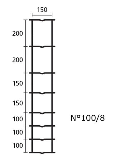 Treillis noué Ursus léger Zincalu