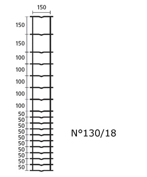 Treillis noué Ursus léger Zincalu