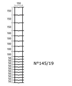 Treillis noué Ursus léger Zincalu
