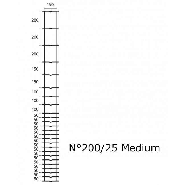 Treillis noué Ursus AS Medium/Super Trigalv