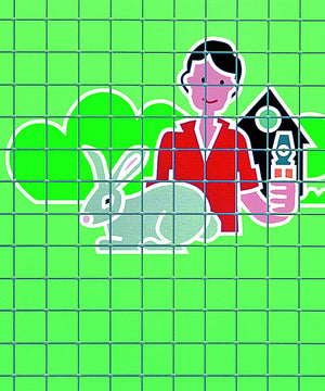 Grille soudée par points, galvanisée