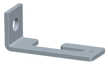 Équerre pour cloison de séparation inoxydable