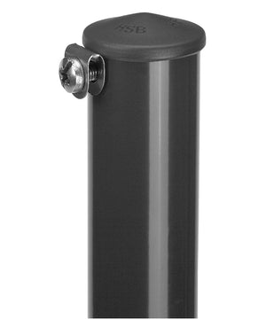 Rundrohrpfosten zum Einbetonieren, anthrazit RAL 7016