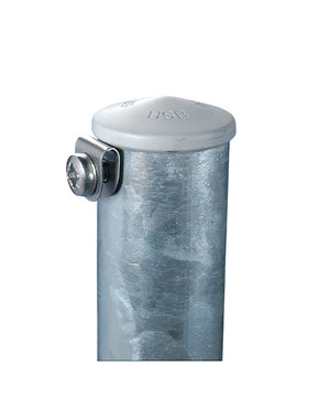 Rundrohrpfosten zum Einbetonieren, feuerverzinkt