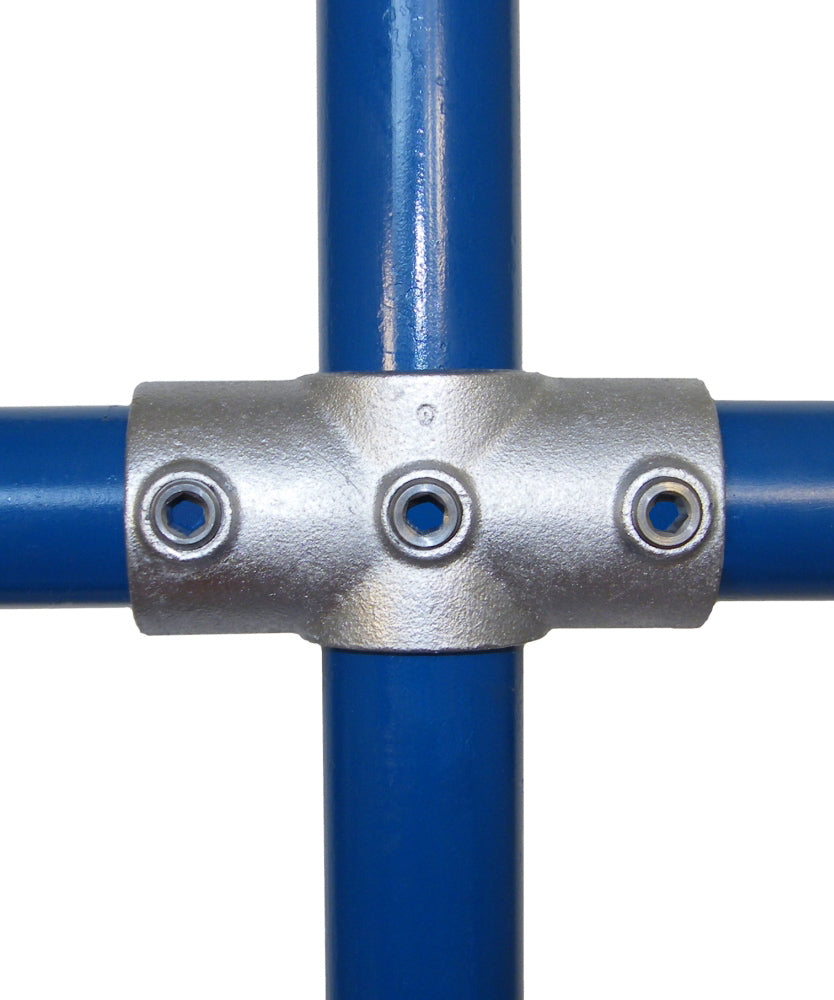 Kreuzverbinder 90° 2 End, 1 Durch