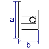 Plaque de base ronde