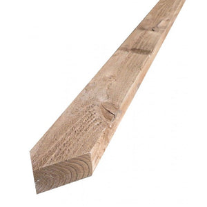 Contrefiche en mélèze brute de sciage, imprégnée sous pression