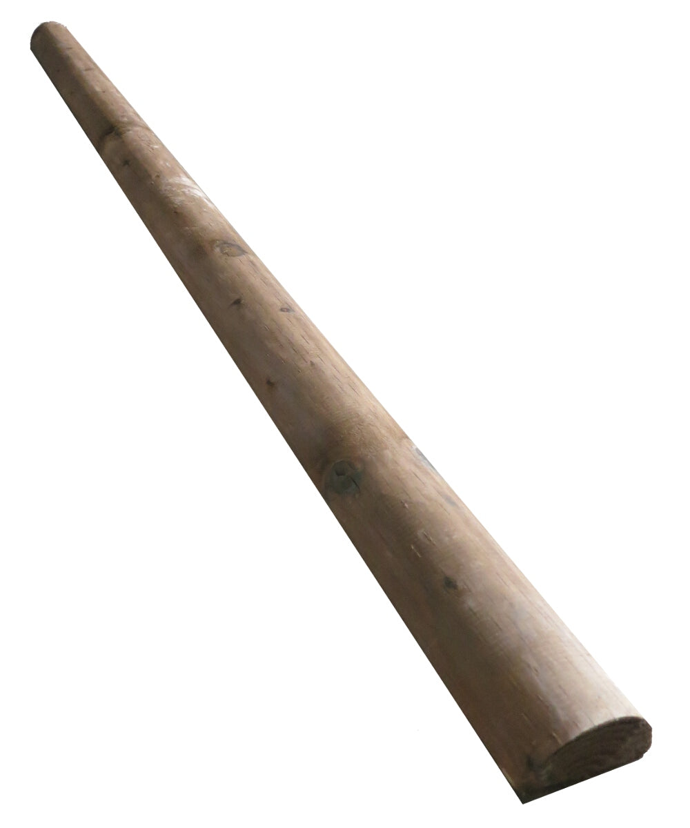 Lattes transversales en épicéa, semi-circulaires, imprégnée sous pression