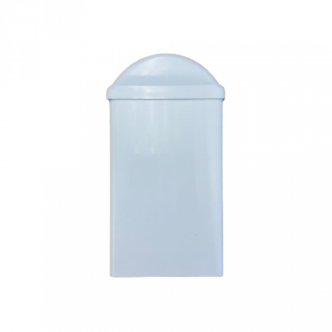 Latte en plastique PVC blanc