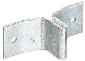 Patte de fixation pour poteaux en acier en T, galvanisée