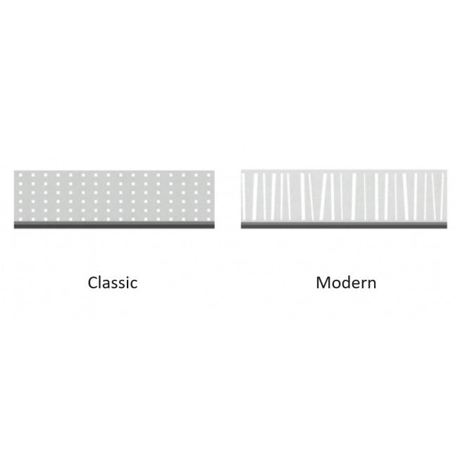 Profilé décoratif 1780 x 150 mm inoxydable