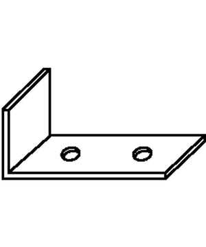 Angle de contrefiche galvanisé