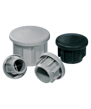 Rundrohrkappen aus Kunststoff