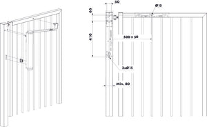 Ferme-portail motorisé VENUS
