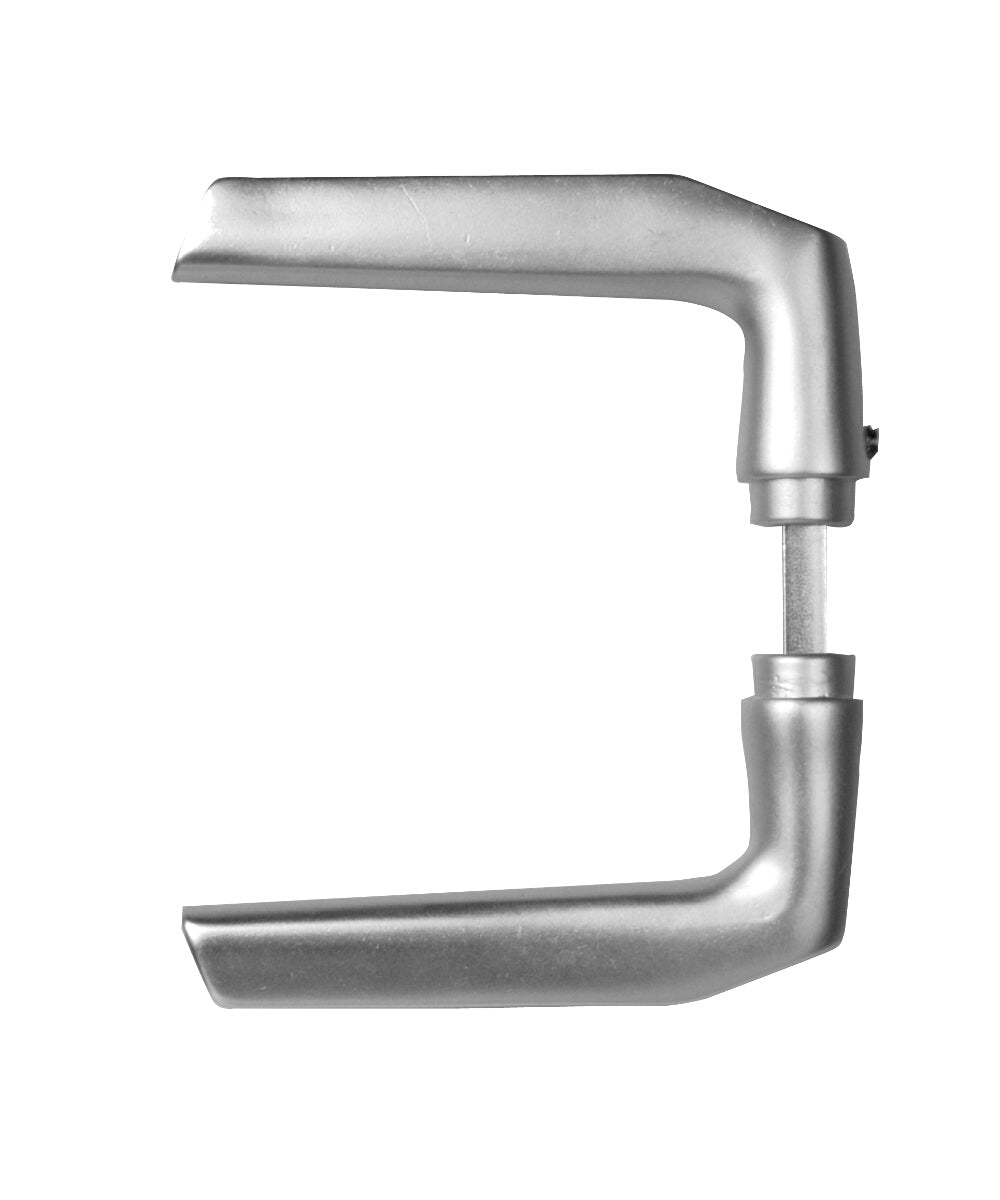 Drückerpaar aus Aluminium