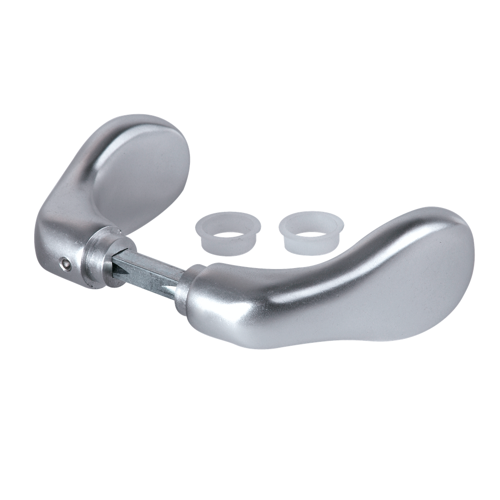 Paire de poignées en aluminium anodisé 3006C