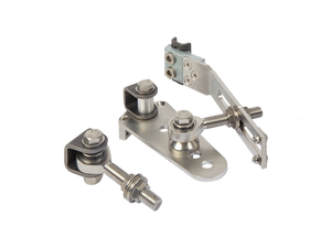 Charnière à 180° pour les portails installés en pente EXCENTRO
