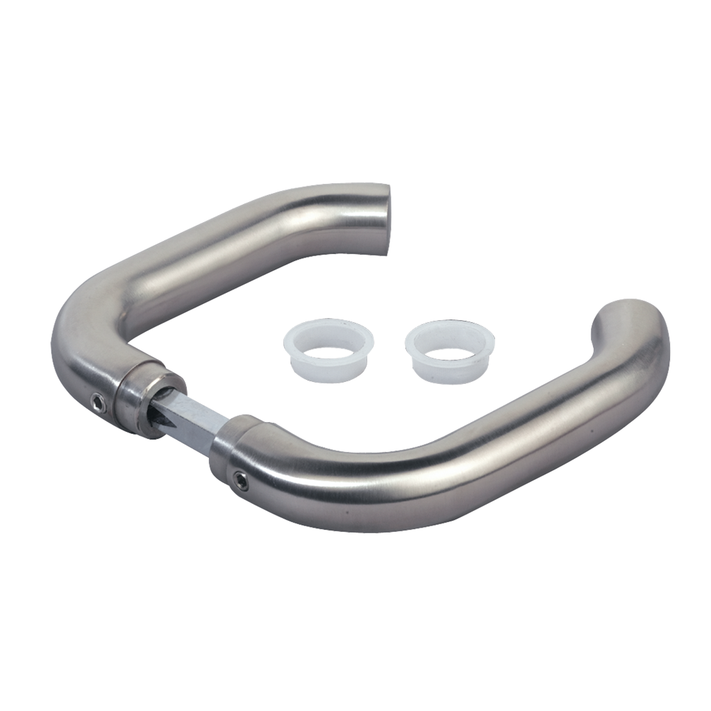 Drückerpaar aus Edelstahl für Einsteckschlösser 3006I-H