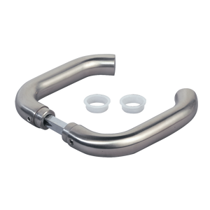 Drückerpaar aus Edelstahl für Einsteckschlösser 3006I-H