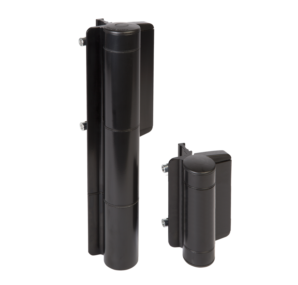 Ferme-porte hydraulique et 180° Charnière dans un MAMMOTH-HD