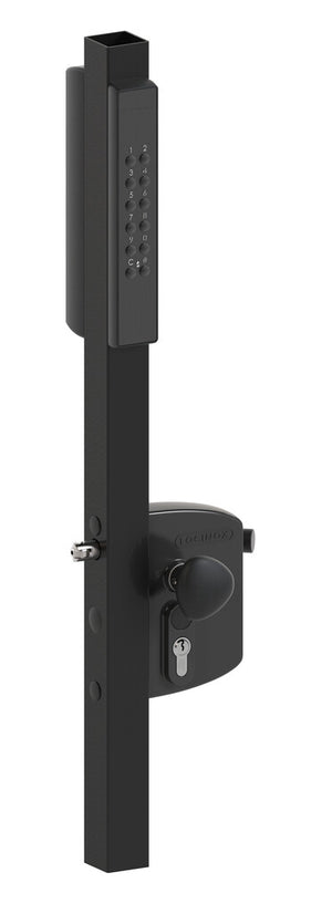 Serrure rapportée avec clavier VOLTA externe alimentée par batterie d'un seul côté