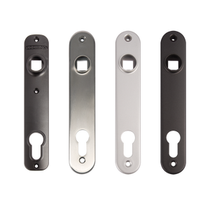 Plaques longues pour serrures à encastrer