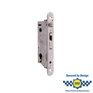 Serrure à encastrer Sixtylock avec entraxe de 40 mm pour profilés de 60 mm