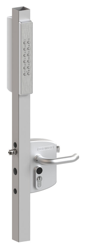 Serrure rapportée avec clavier externe alimentée par batterie des deux côtés VOLTA 