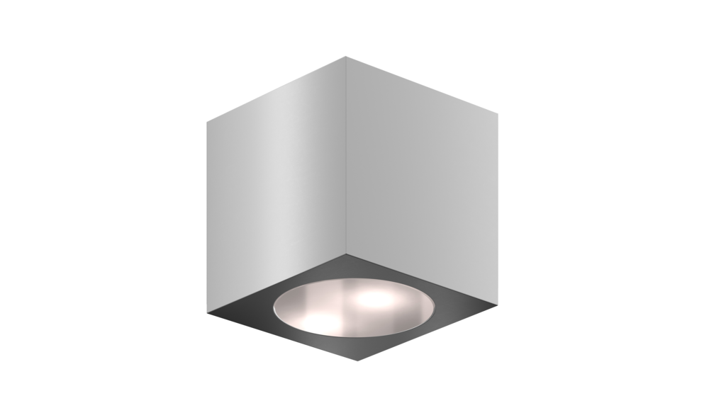 Éclairage murale cubique au design architectural Helios Cube