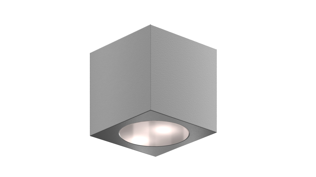 Éclairage murale cubique au design architectural Helios Cube