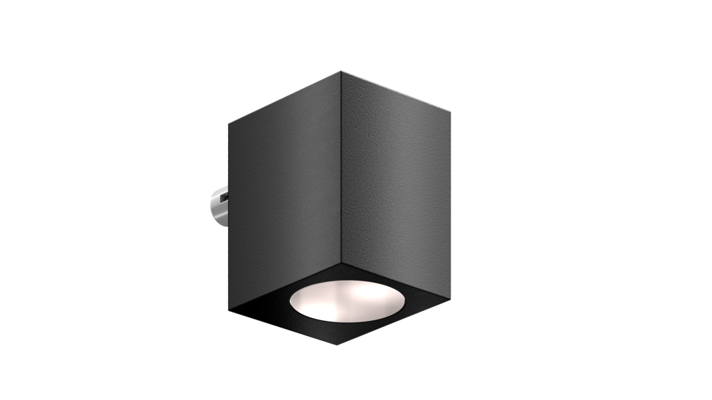 Éclairage murale cubique au design architectural Helios Cube