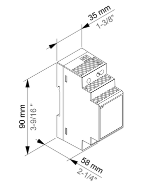 Alimentation 30W 24V DC